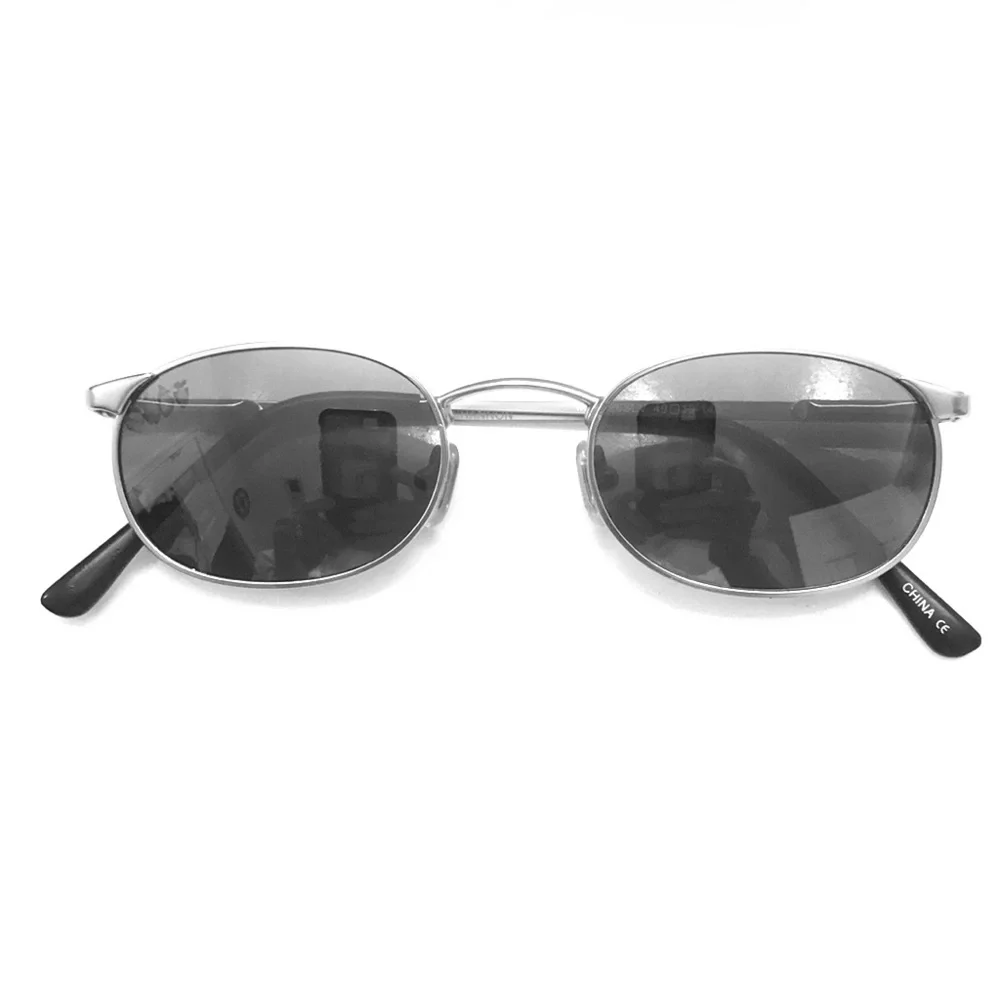 NEW Fossil sunglasses dark grey mirror lenses flex hinge petite size 49/19 small
